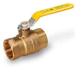 Everflow 605T112-NL 1-1/2" IPS Full Port Premium Brass Ball Valve Lead Free  | Midwest Supply Us