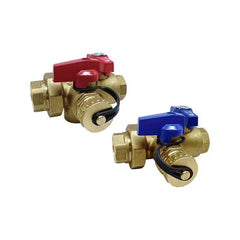 Red White Valve 3420RAB Tankless Valve Kit Isolation Purge Lead Free Brass 3/4 Inch Threaded  | Midwest Supply Us