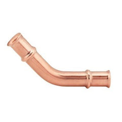 Refrigeration Press Fittings 3081222200111 Elbow 45 Degree 1-3/8 Inch Copper Press x Press  | Midwest Supply Us