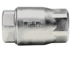 Conbraco 6210301 Stainless Steel Ball-Cone In Line Check Valve with .5 psig Cracking Pressure, Standard Configuration 1/2" (2 x FNPT)  | Midwest Supply Us