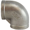 62103 | 1/2 304 STAINLESS STEEL ELBOW, Nipples and Fittings, 304 And 316 150# Stainless Steel Fittings, 90 Degree Elbow 304 S.S. | Midland Metal Mfg.