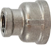 62465 | 4 X 2-1/2 150 304 RED. COUPLING, Nipples and Fittings, 304 And 316 150# Stainless Steel Fittings, Reducing Coupling 304 S.S. | Midland Metal Mfg.