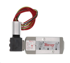 Bray Commercial 630250-21520536 1/4" 120V DIN CONNECT SOLENOID  | Midwest Supply Us