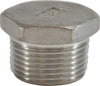 63640 | 2-1/2 150 316 HEX HEAD PLUG, Nipples and Fittings, 304 And 316 150# Stainless Steel Fittings, Hex Head Plug 316 S.S. | Midland Metal Mfg.