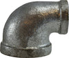 64135 | 1-1/2 X 1/2 GALV MALL RED ELBOW, Nipples and Fittings, Galvanized 150# Malleable Fitting, Galvanized 90 Degree Reducing Elbow | Midland Metal Mfg.