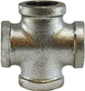 64397 | 1-1/2 GALV CROSS, Nipples and Fittings, Galvanized 150# Malleable Fitting, Galvanized Cross | Midland Metal Mfg.
