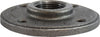 65693 | 3/4 BLACK ROUND FLOOR FLANGE, Nipples and Fittings, Black Iron 150# Malleable Fitting, Black Floor Flange | Midland Metal Mfg.