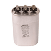 3GJ1520 | Motor run capacitor, 370V, oval, 20+15µF | DiversiTech