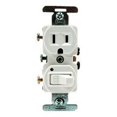 DiversiTech 620-274W White, 1P 3W grounding, 15A, 120V Pack of 10 | Midwest Supply Us