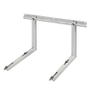 QSWB2000SS | Wall Bracket with Rail, Stainless Steel | DiversiTech