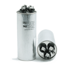 DiversiTech 3GR0425 Motor run capacitor, 370V, round, 25+4µF  | Midwest Supply Us