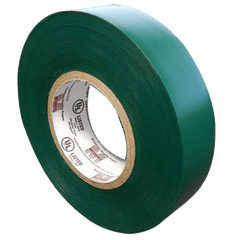 DiversiTech 60040 General Purpose Vinyl Electrical Tape - Green Pack of 10 | Midwest Supply Us