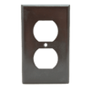 625-2132B | Duplex receptacle cover, brown with 1/2in. mounting screws Pack of 25 | DiversiTech