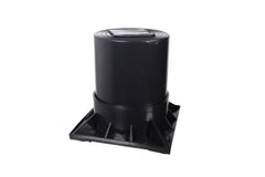 DiversiTech HPR-6-2PG Two Piece Heat Pump Riser, 6in. Pack of 16 | Midwest Supply Us