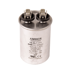 DiversiTech 45125R Motor Run Capacitor, Round, 12.5uf 440V  | Midwest Supply Us
