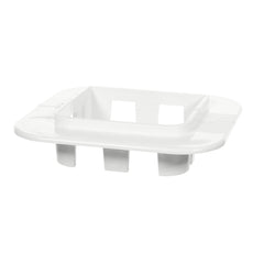 DiversiTech 230-WR3W SpeediChannel 3in Wall Escutcheon White Pack of 10 | Midwest Supply Us