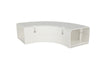 230-LFB4W | SpeediChannel 4in. 90 Degree Long Radius Bend, White Pack of 10 | DiversiTech
