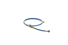 DiversiTech 1839141 60in x 1/4in Blue Hose with Ball Valve Extensions  | Midwest Supply Us