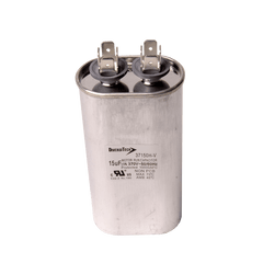DiversiTech 37150H Motor run capacitor, 370V, oval, 15µF  | Midwest Supply Us