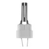 IGN-401 | TrueStart Silicon Carbide Hot Surface Ignitor with 5.5 in. lead wires with internally keyed connector with 0.84 in. diameter pins, and oval block. Replaces: Robertshaw 41-401 and White-Rodgers 767A-369 | DiversiTech