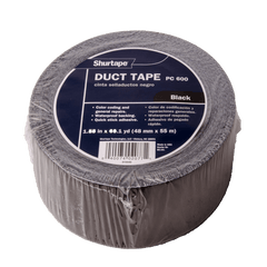 DiversiTech PC-600-B 2in. x 60 Yards – Contractor Grade Duct Tape – Black  | Midwest Supply Us