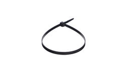 DiversiTech WTB11 Black wire ties, 11in. nylon, 50 tensile strength, 15pk  | Midwest Supply Us