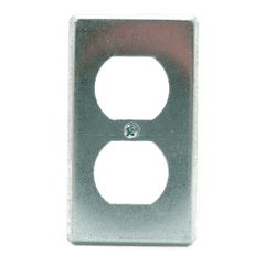 DiversiTech 620-252 Flat, two duplex receptacle cover Pack of 100 | Midwest Supply Us