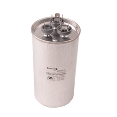 DiversiTech 4JR7560 Motor run capacitor, 440V, round, 60+7.5µF  | Midwest Supply Us