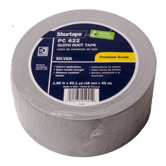 DiversiTech PC-622-S 2in. x 60 Yards – Premium Grade Duct Tape – Silver Pack of 24 | Midwest Supply Us
