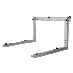 DiversiTech QSWB4000 Wall Bracket with Rail, Steel  | Midwest Supply Us