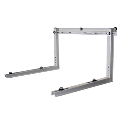 DiversiTech QSWB4000 Wall Bracket with Rail, Steel  | Midwest Supply Us