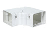 230-AFB4W | SpeediChannel 4in. Adjustable Flat Bend White Pack of 10 | DiversiTech