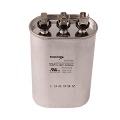 DiversiTech 4JJ7535 Motor run capacitor, 440V, oval, 35+7.5µF  | Midwest Supply Us