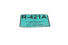 4421 | R-421A Refrigerant ID Labels, pack of 10 | DiversiTech