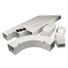 DiversiTech 230-IKC3 SpeediChannel 3” Installation Kit with channel - natural  | Midwest Supply Us