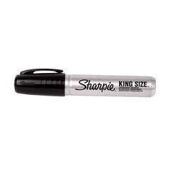 DiversiTech 540-811B Sharpie King Size Permanent Marker, Metal Barrel – Black Pack of 12 | Midwest Supply Us