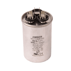 DiversiTech 3GR0330 Motor run capacitor, 370V, round, 30+3µF  | Midwest Supply Us