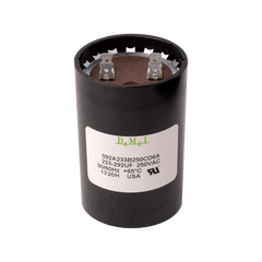 DiversiTech 233-292220 Motor start capacitor, 220/250VAC, 233-292µF, 2.062in.dia x 3.37in.h  | Midwest Supply Us