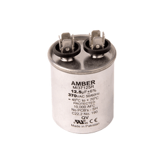 DiversiTech 37125R Motor run capacitor, 370V, round, 12.5µF  | Midwest Supply Us