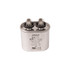 37060H | Motor run capacitor, 370V, oval, 6µF | DiversiTech