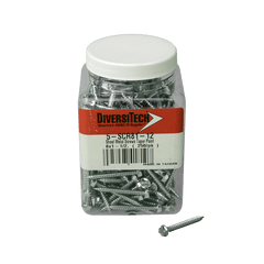 DiversiTech 5-SCR81-12 8 x 1-1/2 Taper Point, pack of 250  | Midwest Supply Us