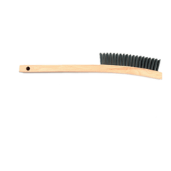 DiversiTech B-10 Carbon Steel Curved Handle Scratch Brush  | Midwest Supply Us