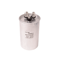 DiversiTech 4JR0550 Motor run capacitor, 440V, round, 50+5µF  | Midwest Supply Us