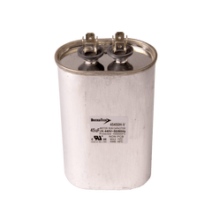 DiversiTech 45450H Motor run capacitor, 440V, oval, 45µF  | Midwest Supply Us