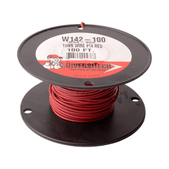 DiversiTech W142-100 14 gauge, red, 100ft.  | Midwest Supply Us