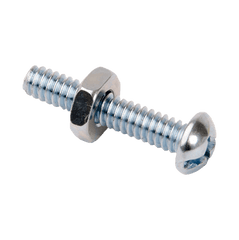 DiversiTech 6403 Stove bolts, pack of 34- size- #10 - 24, length- 1in.  | Midwest Supply Us