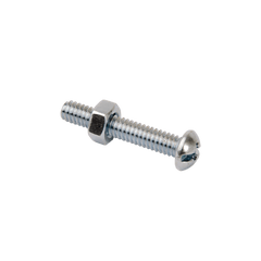 DiversiTech 6414 Stove bolts, pack of 15- size- 1/4in. - 20, length- 1-1/2in.  | Midwest Supply Us
