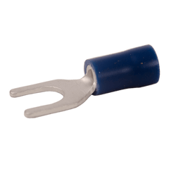DiversiTech 6228LX Insulated spades, pack of 50, wire range 16-14, stud #10  | Midwest Supply Us