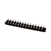 6187 | Terminal block, no. of positions 14, length (in) 5.91, width (in) .88, screw size 6-32, max. wire size 22-14 | DiversiTech