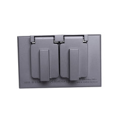 DiversiTech PI389 Duplex receptacle cover  | Midwest Supply Us